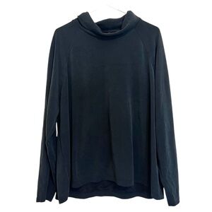 2/$30 Banana Republic- Black Cowl Next Top/Sweatshirt Size Large